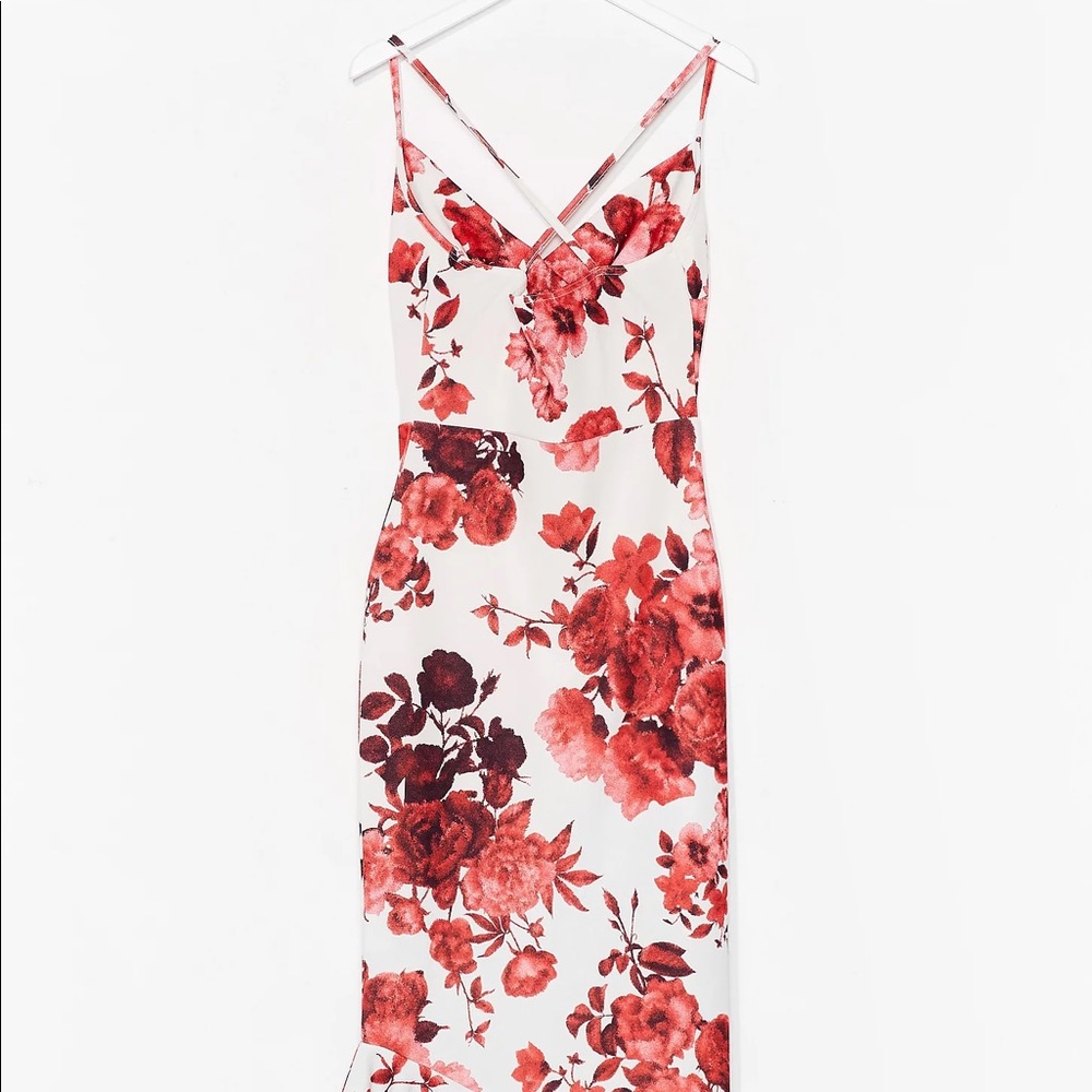 Nasty Gal | asymmetrical hem dress